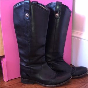 Frye Melissa button boots